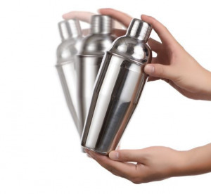 Bambo 700ml-es Bartender készlet, bambusz tartóval