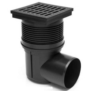 Vízelnyelő oldalsó 110 műanyag ráccsal állítható