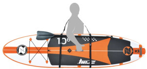 Zray SUP hordozó heveder 150x3,8cm