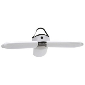 Kemping napelemes LED lámpa 60 led, 3 ágú ventilátor forma 30 W - MS-790