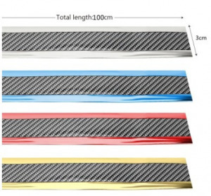 Küszöbvédő matrica autóra ezüst