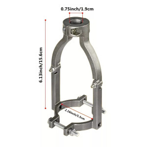 Könnyen szerelhető négyzet alakú lyukfúró adapter
