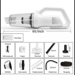 Vezeték nélküli akkumulátoros álló porszívó HEPA szűrővel, S9D - véletlenszerű színben