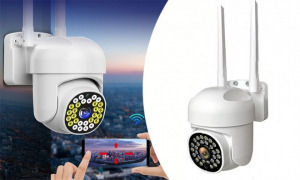 Kültéri forgatható Smart Wifi IP kamera