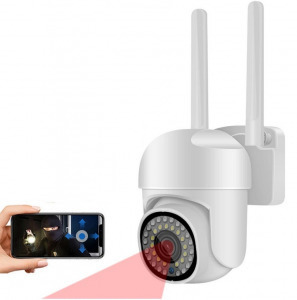 Kültéri forgatható Smart Wifi IP kamera
