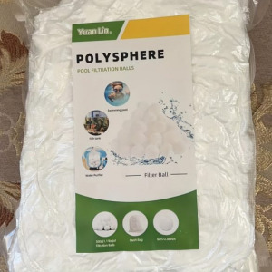 Medenceszűrő golyók mosózsákkal, 500 g