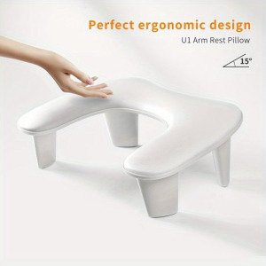 Ergonomikus körömdíszítő párna - kényelmes kéz- és lábtámasz manikűrhöz