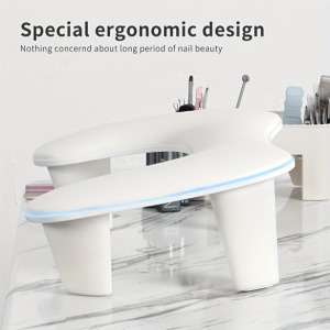 Ergonomikus körömdíszítő párna - kényelmes kéz- és lábtámasz manikűrhöz