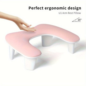 Ergonomikus körömdíszítő párna - kényelmes kéz- és lábtámasz manikűrhöz