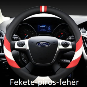 Luxus bőrhatású kormányvédő exkluzív kialakítással