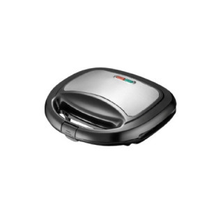 Royalty Line mini grill-és szendvicssütő - Ezüst színben