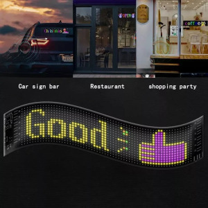 Többnyelvű autó LED matricás Pixel Panel