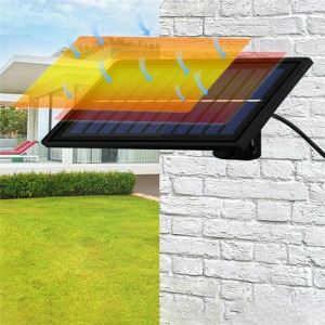 2 db-os napelemes függőlámpa szett, energiatarékos kültéri világítás