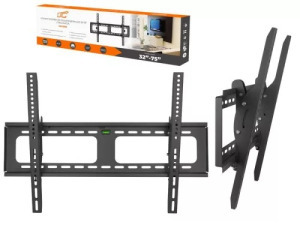 LCD TV fali tartó konzol 32"- 75" - dönthető