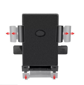 Kerékpáros motorkerékpáros telefontartó, kormányra, 360°-ban forgatható