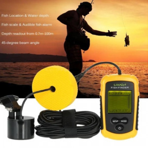 Fish Finder - Hordozható halradar, LCD kijelzővel