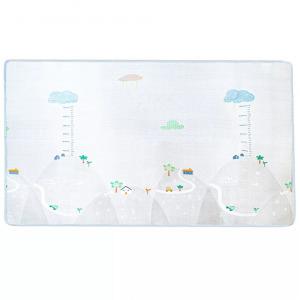 Összecsukható kétoldalas habszivacs oktatószőnyeg, játszószőnyeg 200x180 cm