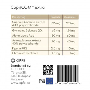 OPFE CopriCOM extra étrend-kiegészítő, 120 db kapszula