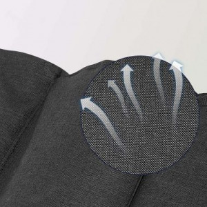 Kétoldalas kerékpártáska, fekete