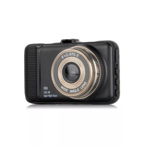 Autós menetrögzítő kamera T-659, Full HD, magyar menü, MicroSD foglalat, fekete