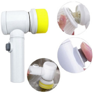 Kézi tisztítókefe, 3 cserélhető fejjel - MS-659