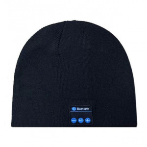 Fekete bluetooth sapka