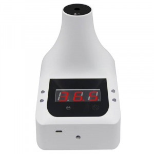 Falra szerelhető automata infravörös lázmérő digitális kijelzővel