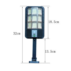 Worthair WA22-03 - távirányítóval vezérelhető kültéri falilámpa mozgásérzékelővel és nagy fényerővel - 180 W (BBV)