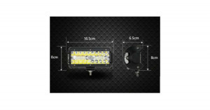 Autós LED reflektor - 120W 165mm IP68 10-30V