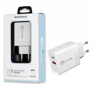 20W gyorstöltő type-C+USB