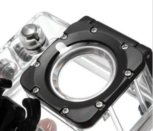 Sportkamera vízálló védőtok, SJ4000, sportkamerához, 15m mélységig vízálló