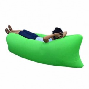 Lazy Bag -zöld felfújható matrac