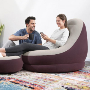 Bestway felfújható fotel lábtartóval