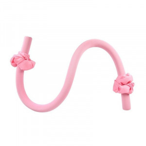 Hajformázó, hajgöndörítő pánt, rózsaszín