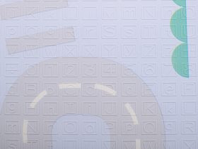 Összecsukható kétoldalas habszivacs oktatószőnyeg, játszószőnyeg utcai és erdei mintával - 177x158 cm