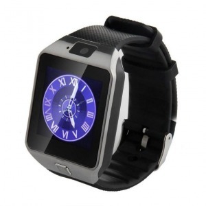 Bluetooth Smart Watch kártyafüggetlen okosóra kamerával, Fekete