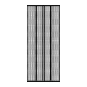 Szúnyogháló függöny ajtóra 100×220 cm - fekete
