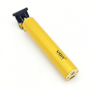 Fém markolatú akkumulátoros precíziós hajnyíró és trimmelő készülék cserélhető fejekkel