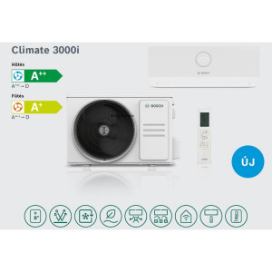 Bosch Climate 3000i-Set 53 E Inverteres Split Klíma 5,3 kW
