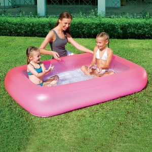 Aquababy szögletes medence 165x104x25 cm