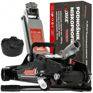 Verke hidraulikus krokodil emelő 2,5t, 80-360mm alacsony profilú emelő