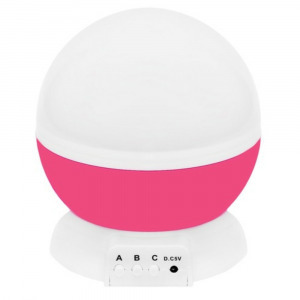 LED csillagos égbolt projektor - 13,5 x 12,7 cm