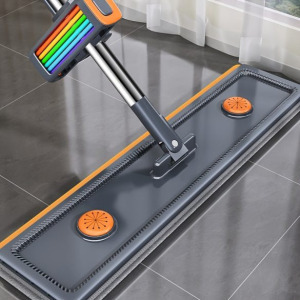 Rozsdamentes acél lapos felmosó tárolóval