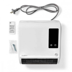 Nedis fürdőszoba melegítő 2 fokozat, 2000W, IP22 védelem, HTBA20WT
