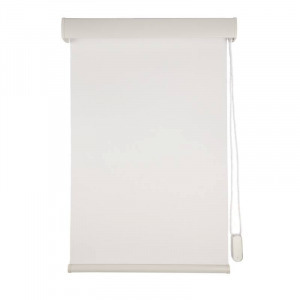Elite Home ablakra szerelhető sötétítő és árnyékoló roló, fém házban, fehér, 60x90cm