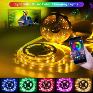 Wifi-s RGB led szalag szett, távirányítóval, 15 m