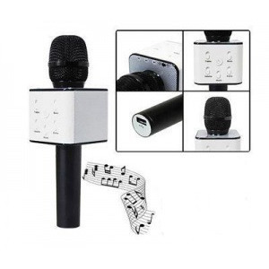 Bluetooth karaoke mikrofon, beépített hangszóróval és szabályzókkal