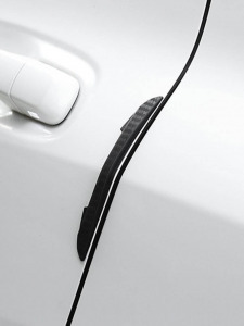 Ütközésvédő csík fekete