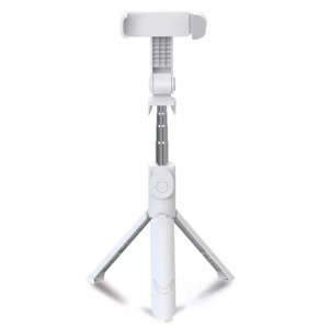 Bluetooth szelfibot tripod funkcióval, távirányítóval 18.5cm-68cm, fehér