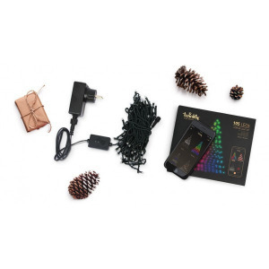Twinkly Strings IP44 Okos karácsonyfa izzó, 250 LED, Bluetooth, Wifi, 20m